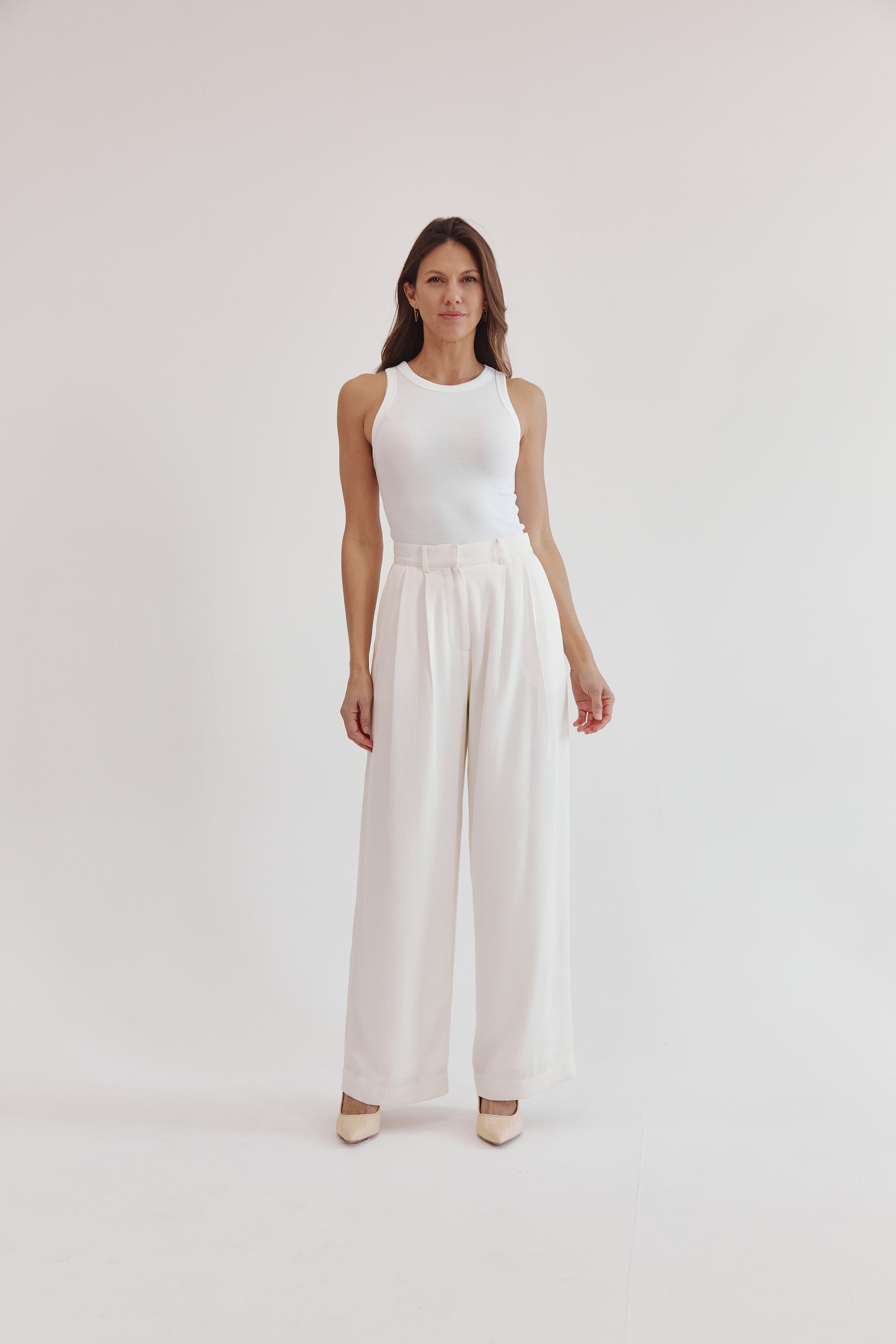 Rubia Pleated Pants