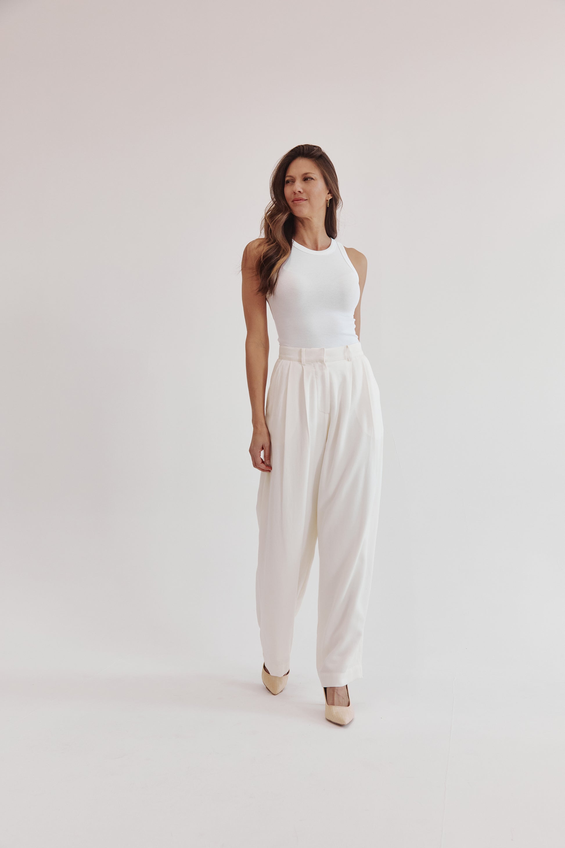 Rubia Pleated Pants