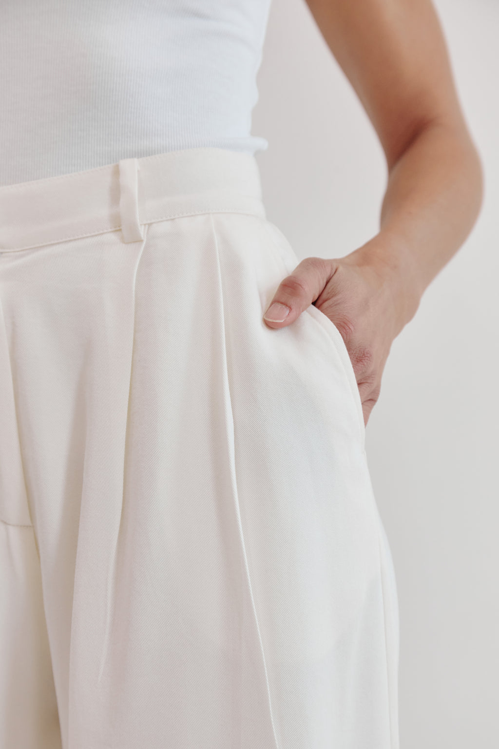 Rubia Pleated Pants